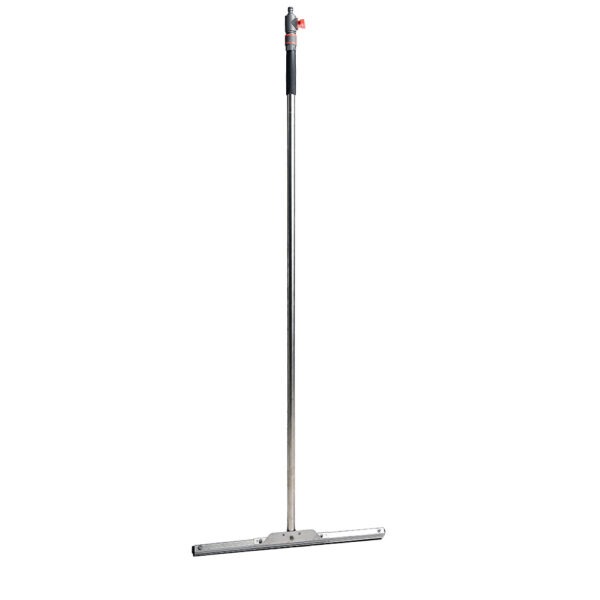 WS RVS Vloertrekker met aansluiting voor (Gardena) tuinslang incl. kraantje