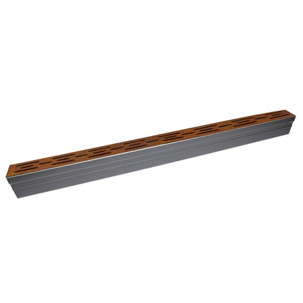 WS Luxury Drain Corten Rooster 100x6x10 cm